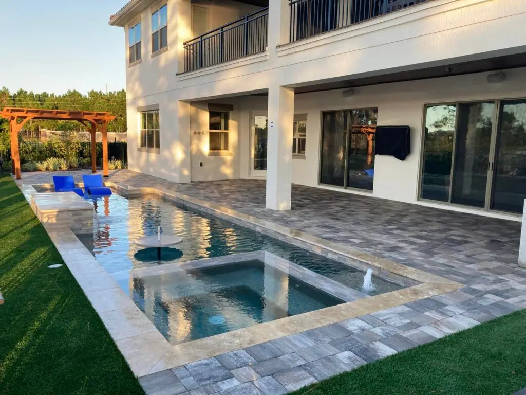 These pavers have long lasting protection from stains and fading.