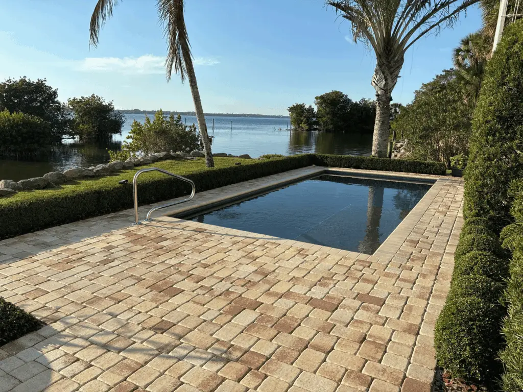Professional paver sealing in Brevard County, Florida by Rising Tide Paver Sealing