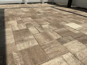 Professional paver sanding service in Brevard County, Florida by Rising Tide Paver Sealing